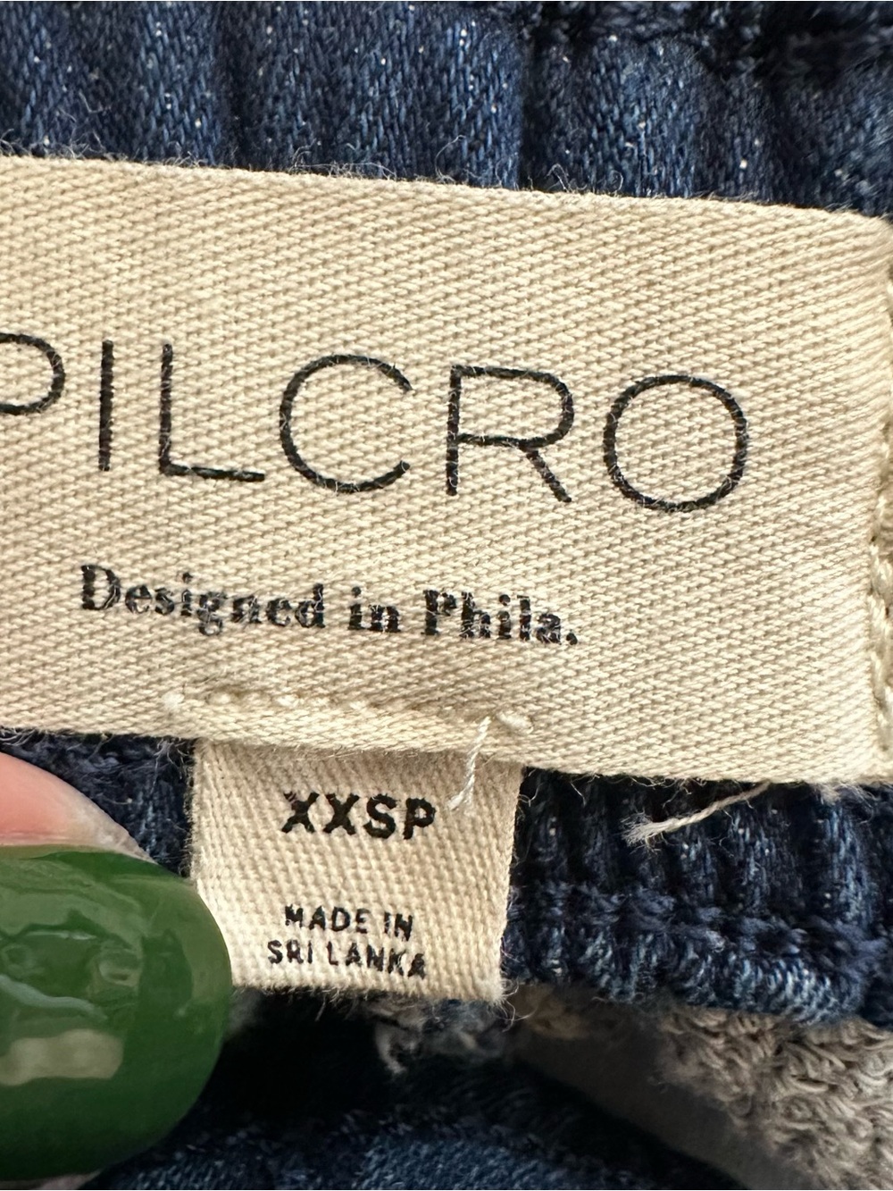 Anthropologie Pilcro Cotton Blend Pull-On Shorts Size XXSP - Picture 9 of 9